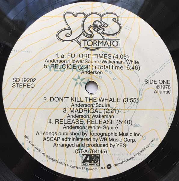 Yes : Tormato (LP,Album,Stereo)