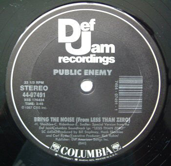 Black Flames, The / Public Enemy : Are You My Woman / Bring The Noise (12",33 ⅓ RPM)