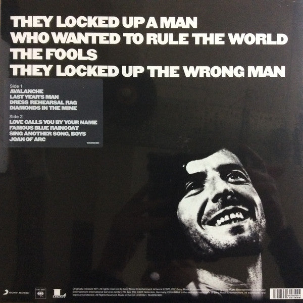 Leonard Cohen : Songs Of Love And Hate (LP,Album,Reissue,Remastered,Repress,Stereo)
