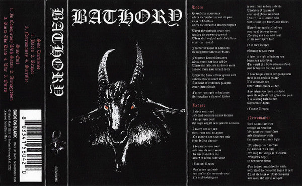 Bathory : Bathory (Album,Reissue)