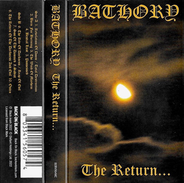 Bathory : The Return...... (Album,Reissue)