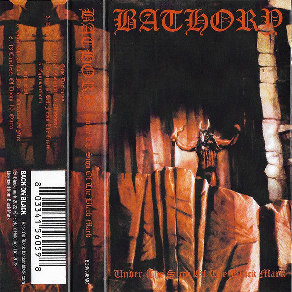 Bathory : Under The Sign Of The Black Mark (Album,Reissue)