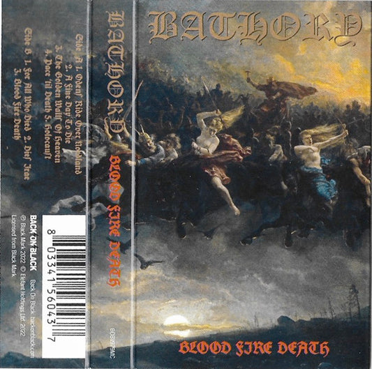 Bathory : Blood Fire Death (Album,Reissue)