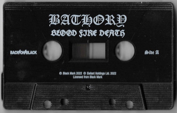 Bathory : Blood Fire Death (Album,Reissue)