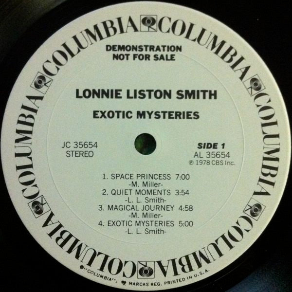 Lonnie Liston Smith : Exotic Mysteries (LP,Album,Promo,Stereo)