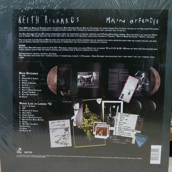 Keith Richards : Main Offender (LP,Album,Remastered,Stereo)