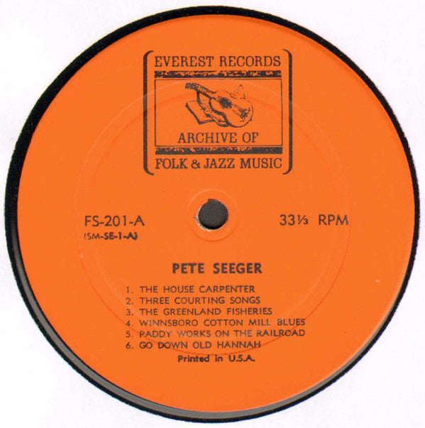 Pete Seeger : Pete Seeger (LP,Album,Stereo)