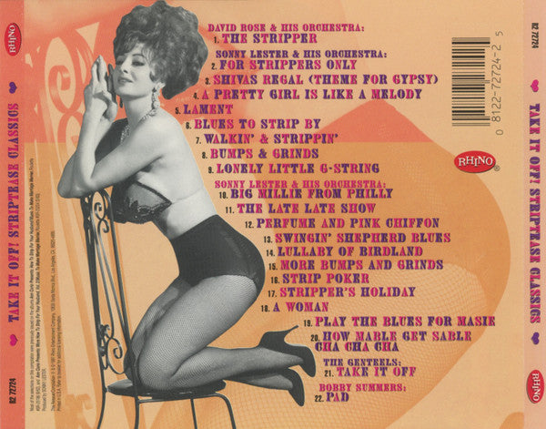 Various : Take It Off! - Strip Tease Classics (Compilation)