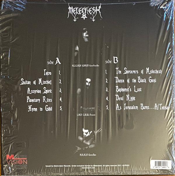 Melechesh : As Jerusalem Burns... Al'Intisar (LP,Album,Club Edition,Reissue)