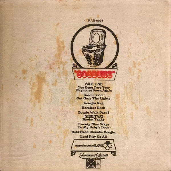 King Biscuit Boy : Gooduns (LP,Album,Stereo)