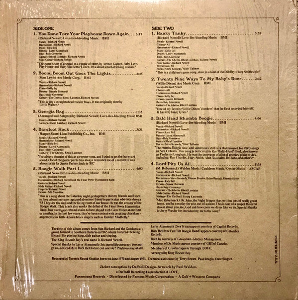 King Biscuit Boy : Gooduns (LP,Album,Stereo)