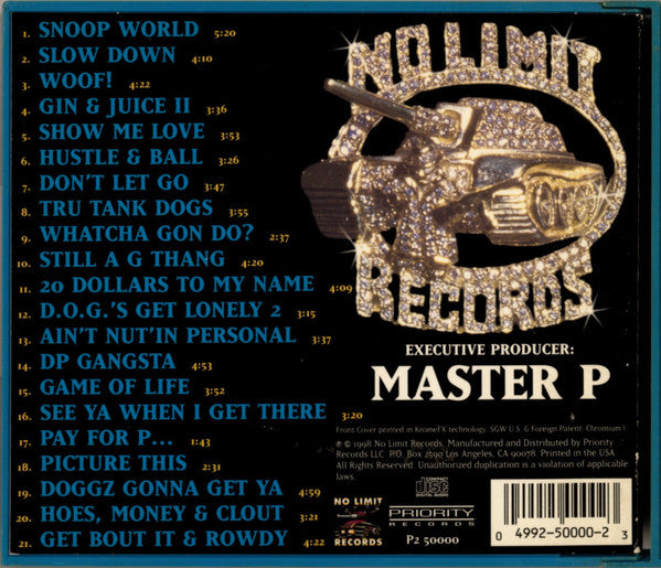 Snoop Dogg : Da Game Is To Be Sold, Not To Be Told (Album)