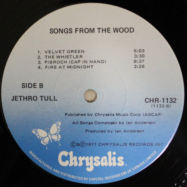 Jethro Tull : Songs From The Wood (LP,Album,Reissue)