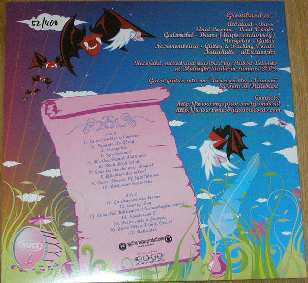 Gronibard : We Are French Fukk You (LP,Album,Limited Edition,Numbered)
