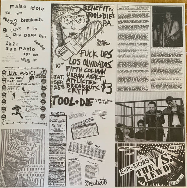 Breakouts : Teeth In The Gears - Discography 1979-1983 (LP,Compilation)