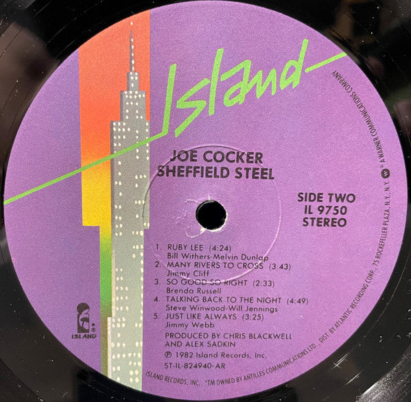 Joe Cocker : Sheffield Steel (LP,Album)