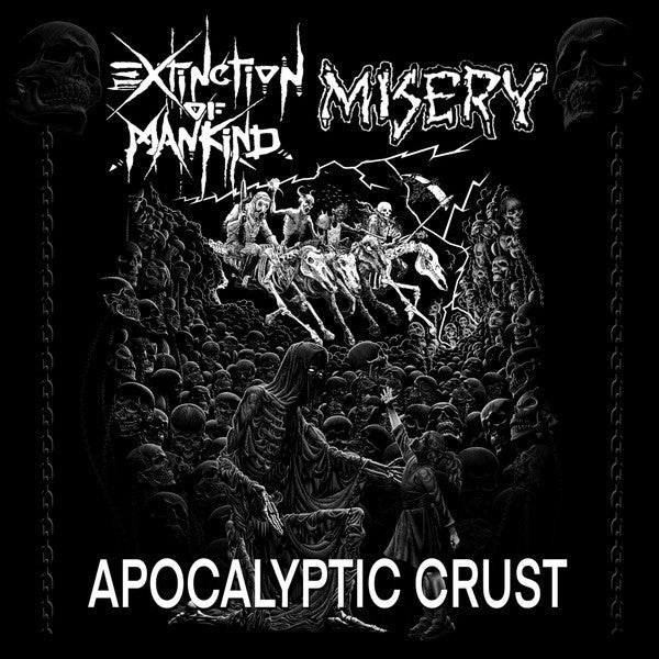 Extinction Of Mankind / Misery (4) : Apocalyptic Crust (LP,Limited Edition,Reissue,Remastered)