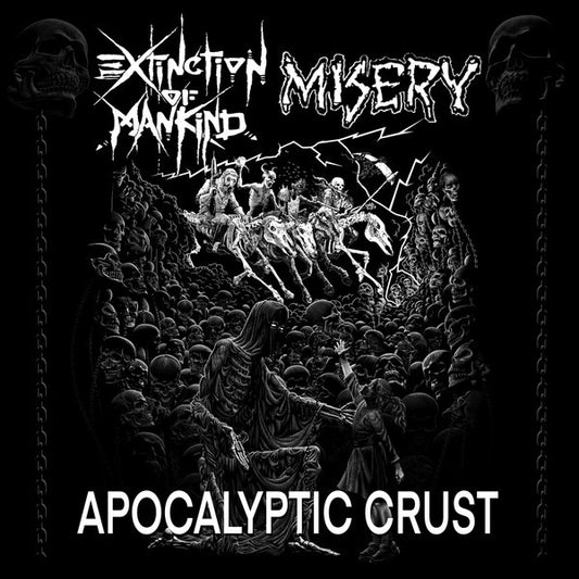 Extinction Of Mankind / Misery (4) : Apocalyptic Crust (LP,Limited Edition,Reissue,Remastered)
