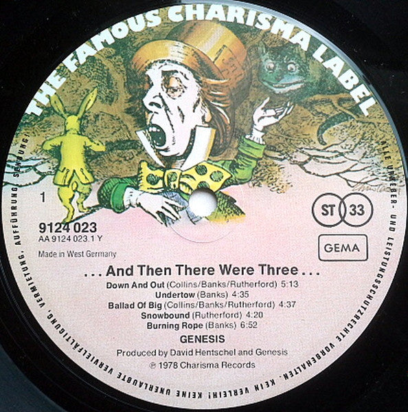 Genesis : ... And Then There Were Three... (LP,Album,Stereo)