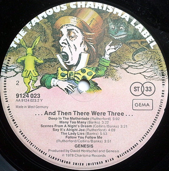 Genesis : ... And Then There Were Three... (LP,Album,Stereo)