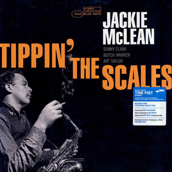 Jackie McLean : Tippin' The Scales (LP,Album,Reissue,Stereo)