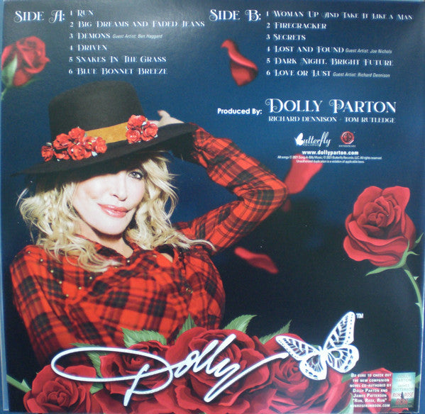 Dolly Parton : Run, Rose, Run (LP,Album)