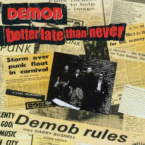 Demob : Better Late Than Never (LP,Album,Reissue)