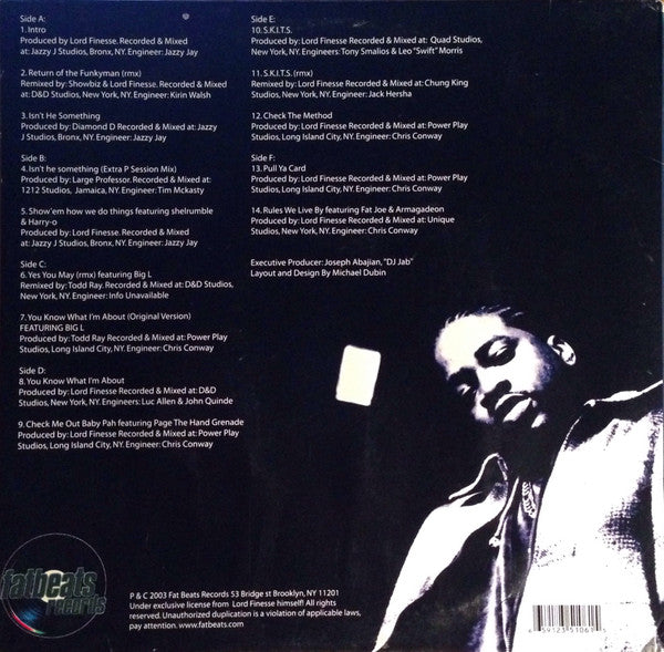 Lord Finesse : From The Crates To The Files ...The Lost Sessions (LP,Compilation)