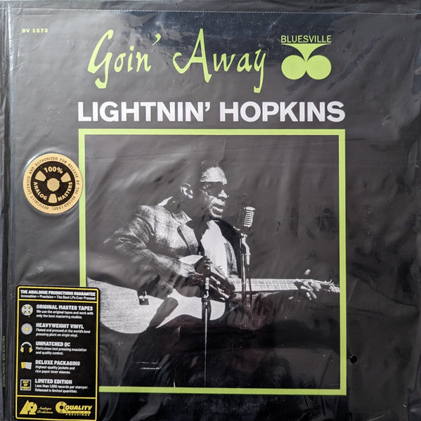 Lightnin' Hopkins : Goin' Away (LP,Album,Limited Edition,Reissue,Repress,Stereo)