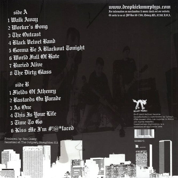 Dropkick Murphys : Blackout (LP,Album,Reissue)