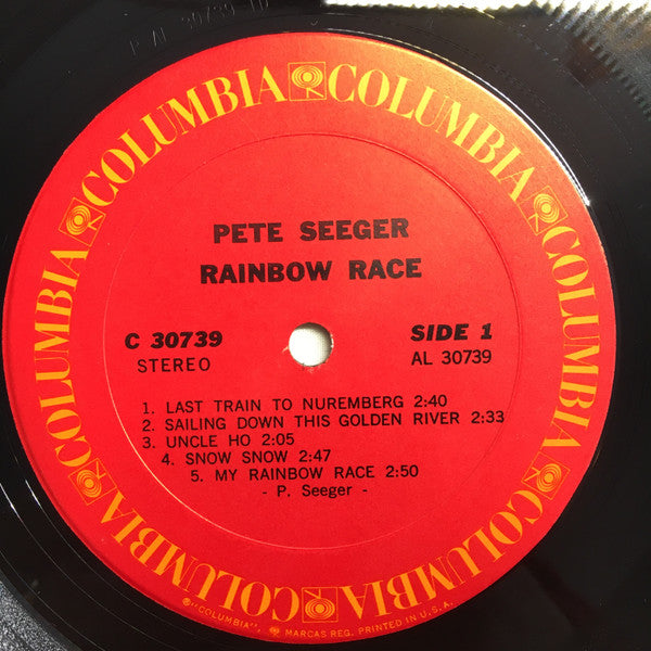Pete Seeger : Rainbow Race (LP)