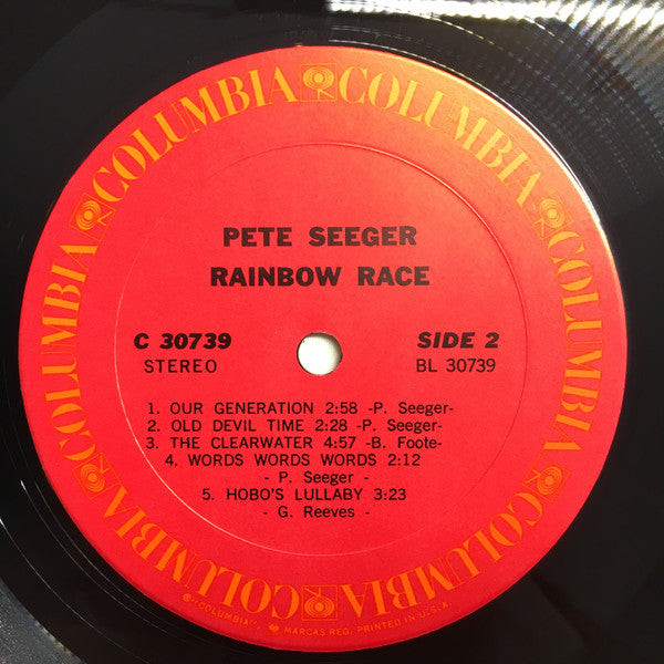 Pete Seeger : Rainbow Race (LP)