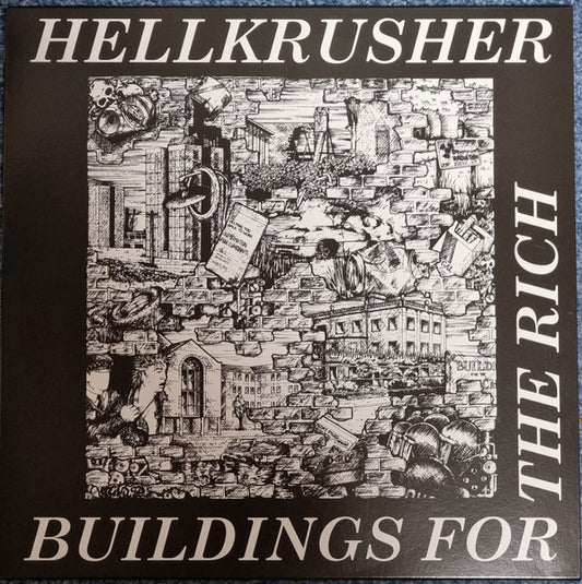Hellkrusher : Buildings For The Rich (LP,Limited Edition)