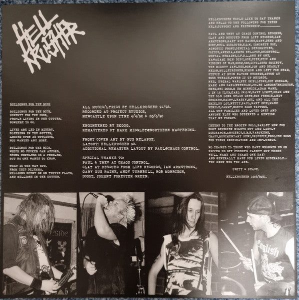 Hellkrusher : Buildings For The Rich (LP,Limited Edition)