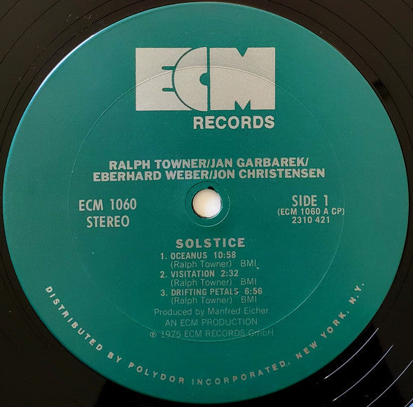 Ralph Towner : Solstice (LP,Album)