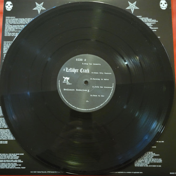 Leftöver Crack : Mediocre Generica (LP,Album,Reissue)
