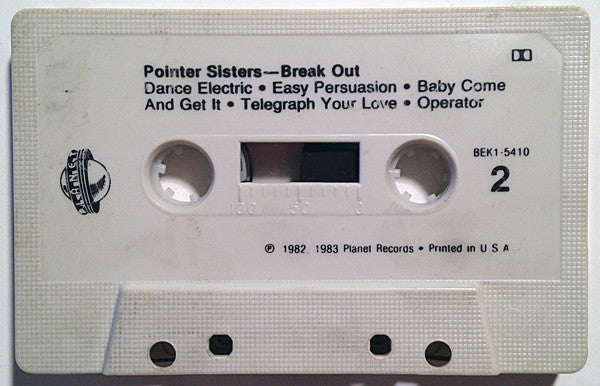 Pointer Sisters : Break Out (Album,Stereo)
