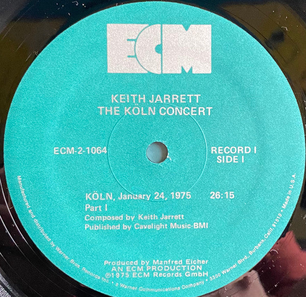 Keith Jarrett : The Köln Concert (LP,Album,Reissue,Stereo)