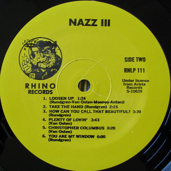 Nazz : Nazz III (LP,Album,Reissue)
