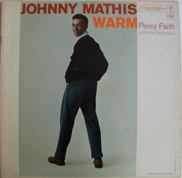 Johnny Mathis With Percy Faith & His Orchestra : Warm (LP,Album,Mono)
