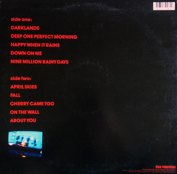 Jesus And Mary Chain, The : Darklands (LP,Album,Reissue)