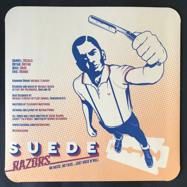 Suede Razors : No Mess, No Fuss, Just Rock 'n' Roll (12",45 RPM,Mini-Album,Limited Edition)