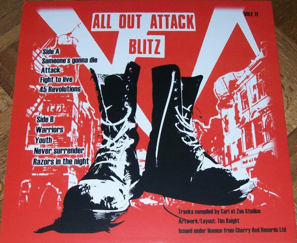 Blitz (3) : All Out Attack (LP,Compilation)