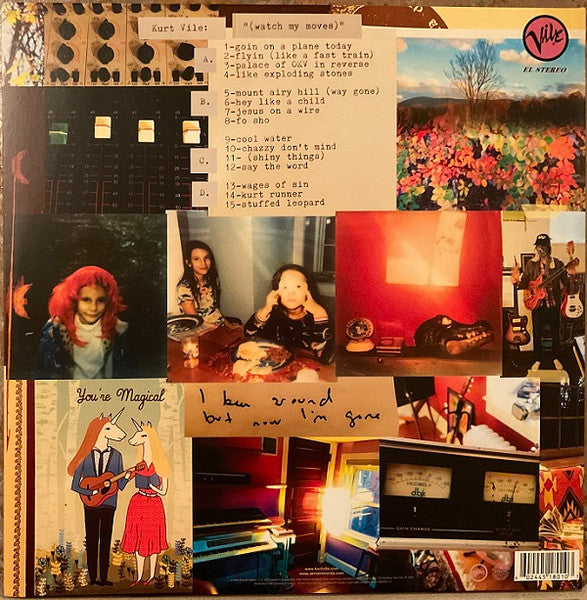 Kurt Vile : (Watch My Moves) (LP,Album,Stereo)