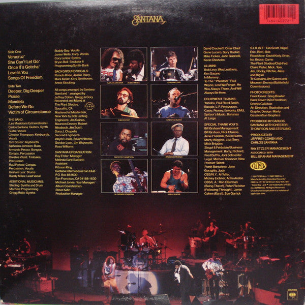 Santana : Freedom (LP,Album)