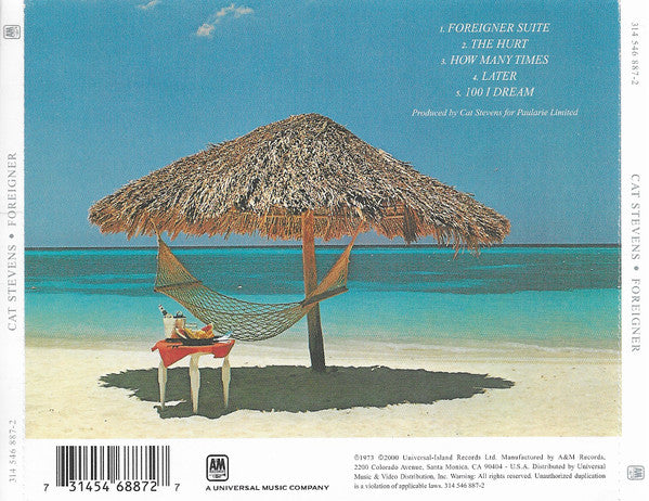 Cat Stevens : Foreigner (Album,Reissue,Remastered)