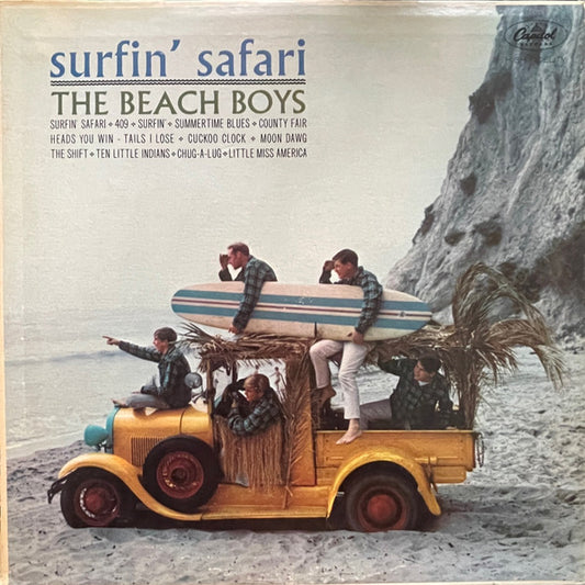 Beach Boys, The : Surfin' Safari (LP,Album,Reissue)