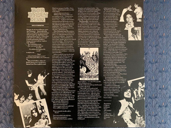 Bob Dylan : Desire (LP,Album,Stereo)