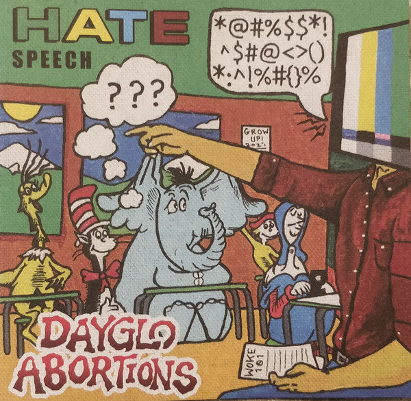 Dayglo Abortions : Hate Speech (Album,Stereo)