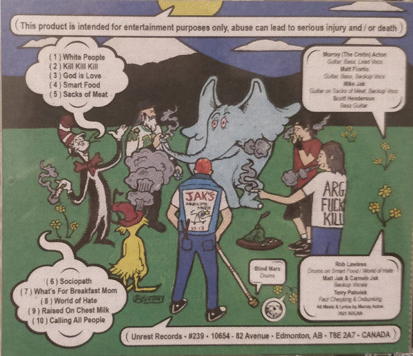 Dayglo Abortions : Hate Speech (Album,Stereo)